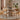 Naxos 5 Seater Dining Table - Brown Marble