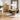 Yale Dining Table with 4 Olive Green Dining Chairs