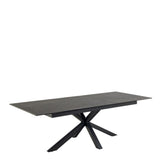 Heaven Ceramic Extendable 6-8 Seater Dining Table - Black