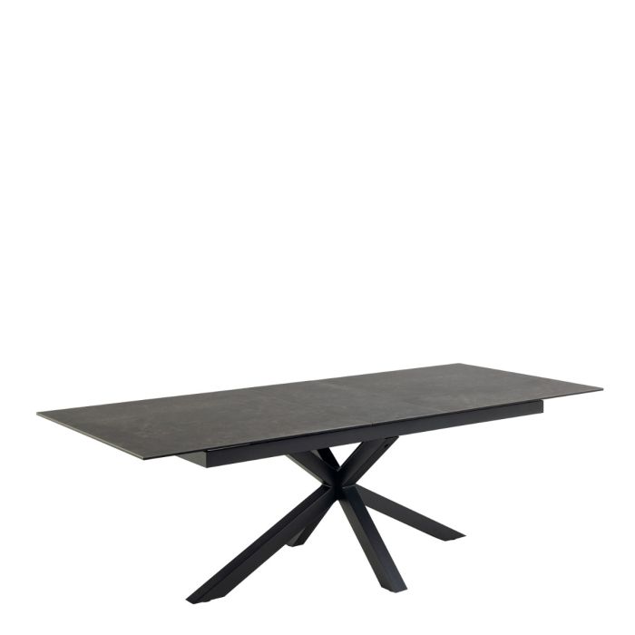 Heaven Ceramic Extendable 6-8 Seater Dining Table - Black