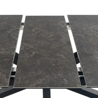 Heaven Ceramic Extendable 6-8 Seater Dining Table - Black