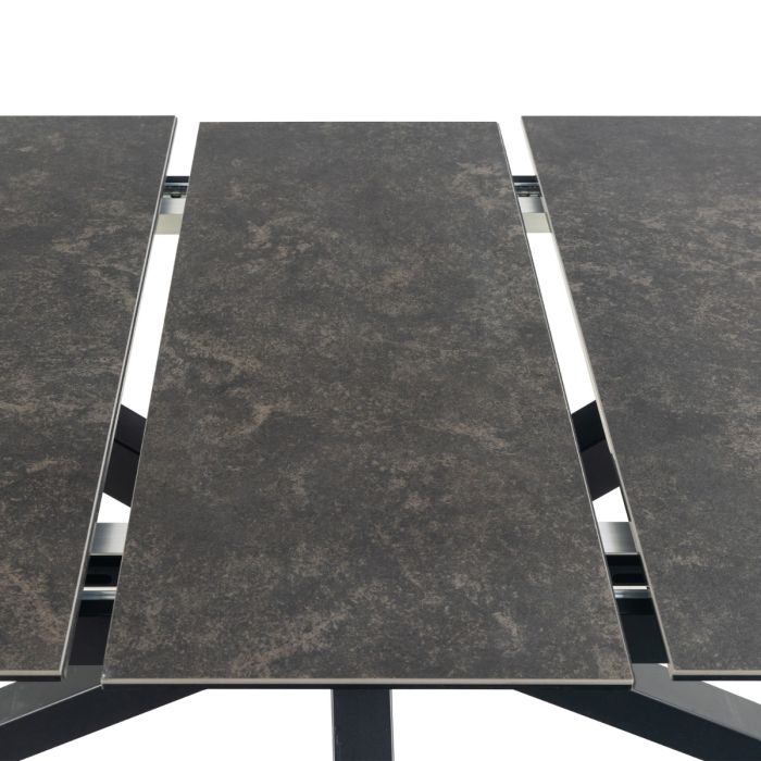 Heaven Ceramic Extendable 6-8 Seater Dining Table - Black