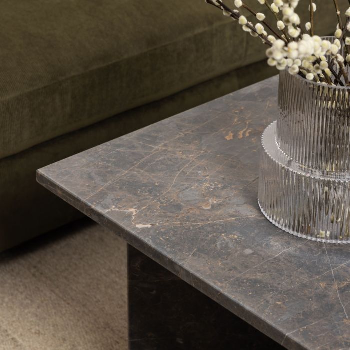 Vega Coffee Table - Marron Marble