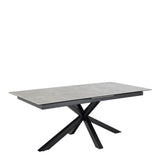 Heaven Ceramic Extendable 6-8 Seater Dining Table - Grey