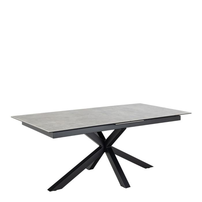 Heaven Ceramic Extendable 6-8 Seater Dining Table - Grey