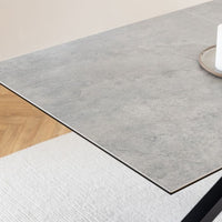 Heaven Ceramic Extendable 6-8 Seater Dining Table - Grey