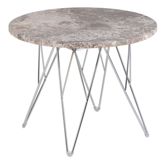 Prunus Side Table - Grey-Brown