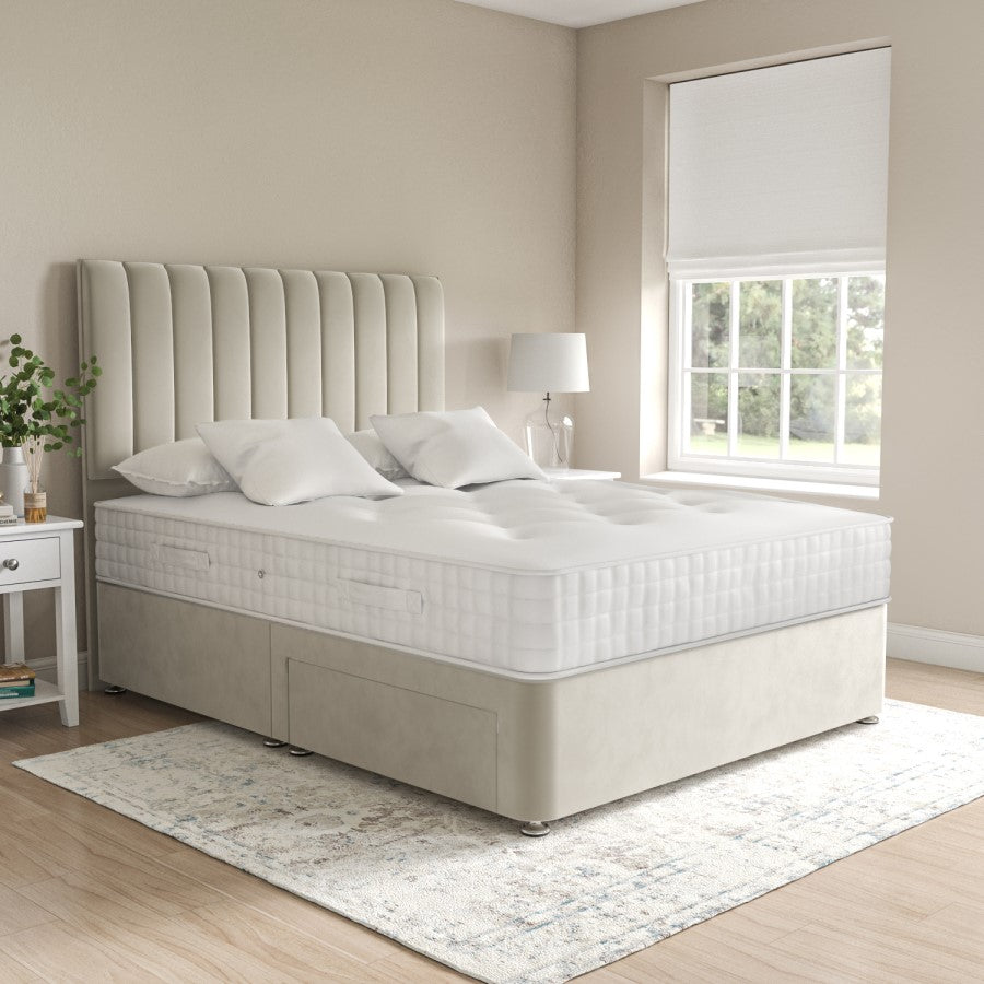 Maya Divan Bed With 2 Drawers & Headboard