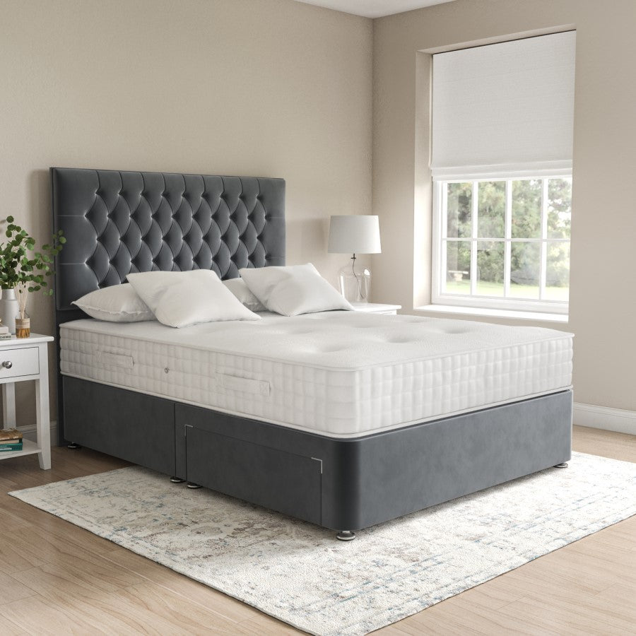 Hadley Divan Bed With 2 Drawers & Headboard