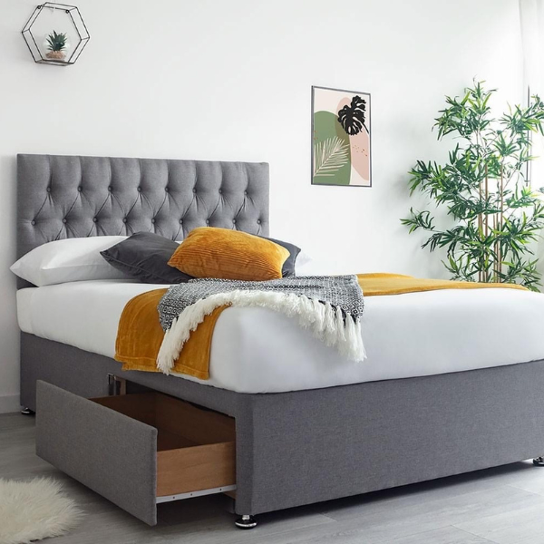 Denver Divan Bed with optional storage drawers