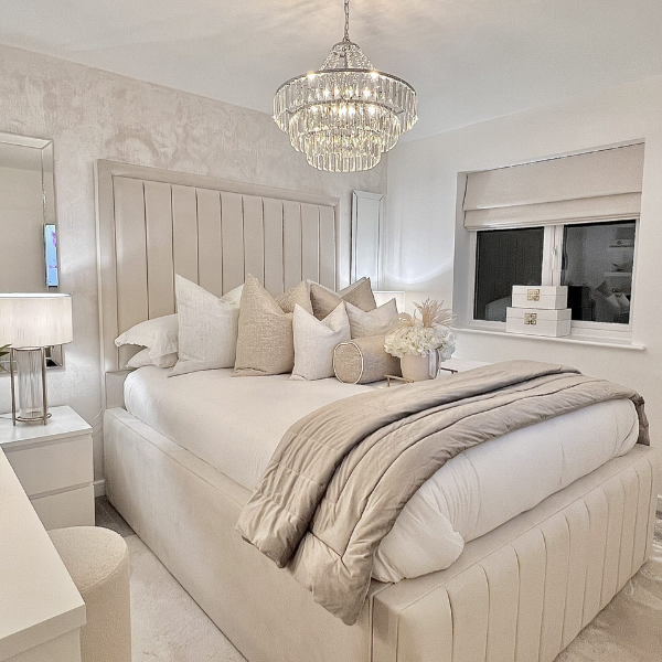Milan High Headboard Bed