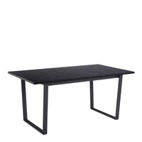 Amble 4-6 Seater Dining Table - Black