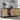 High Rock Sideboard in Matt Black/Oak