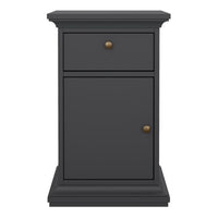Paris Bedside Table - Matt Grey